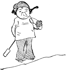 Illustration of Henry King, from Cautionary Tales for Children